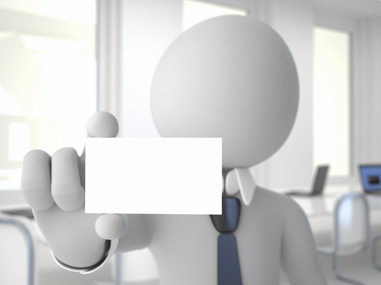 Encore entrepreneurs need a business card that gives them credibility